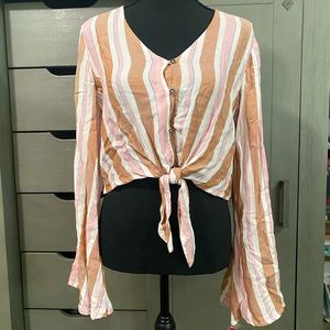 Xhilaration Bell Sleeve Top